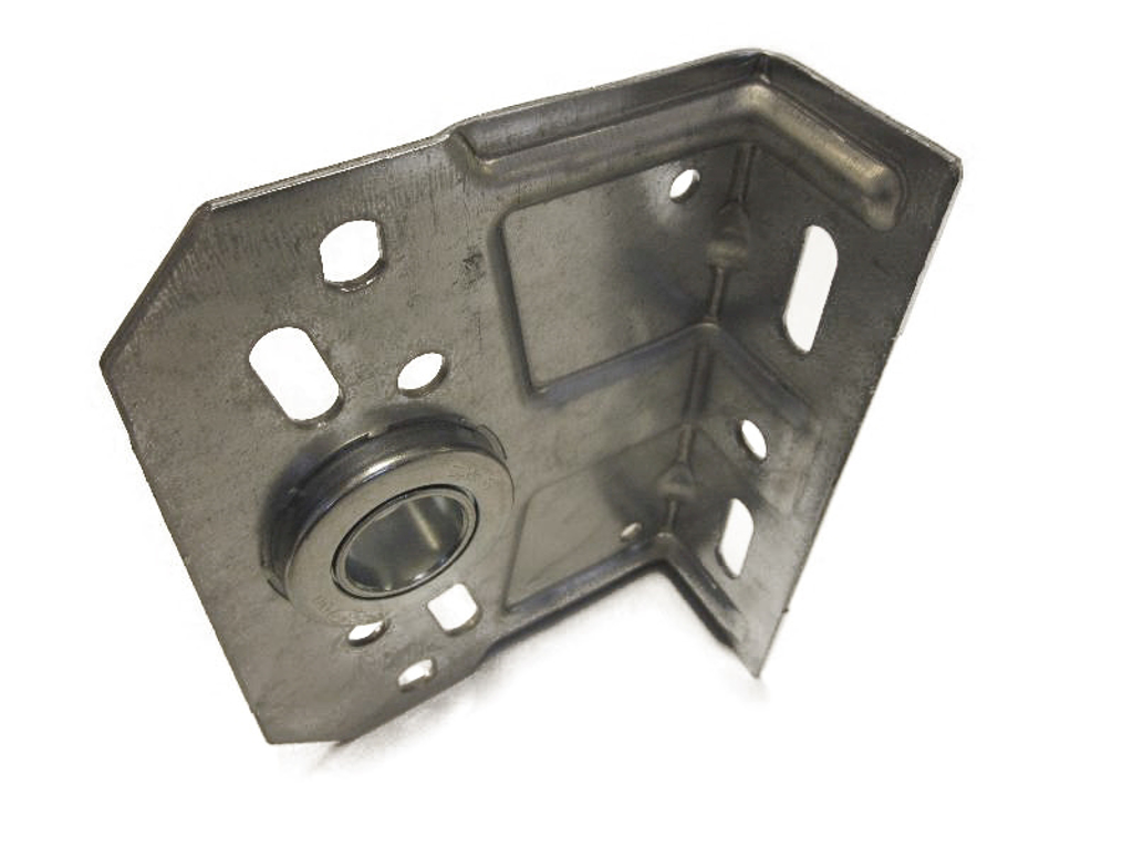 Vinkellejeplade, 2,5mm incl. 1" leje