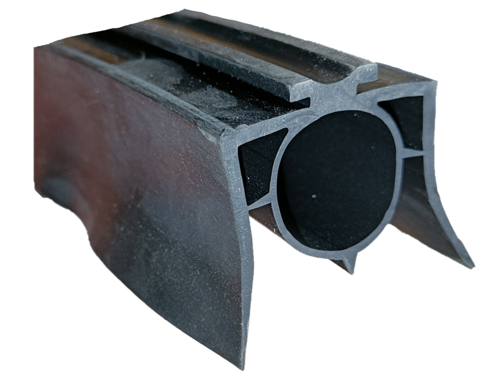 Bundgummi for DW m. t-spor, EPDM