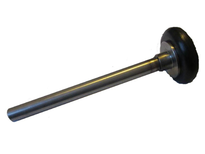 Kørerulle uden leje rustfri stål L = 300mm