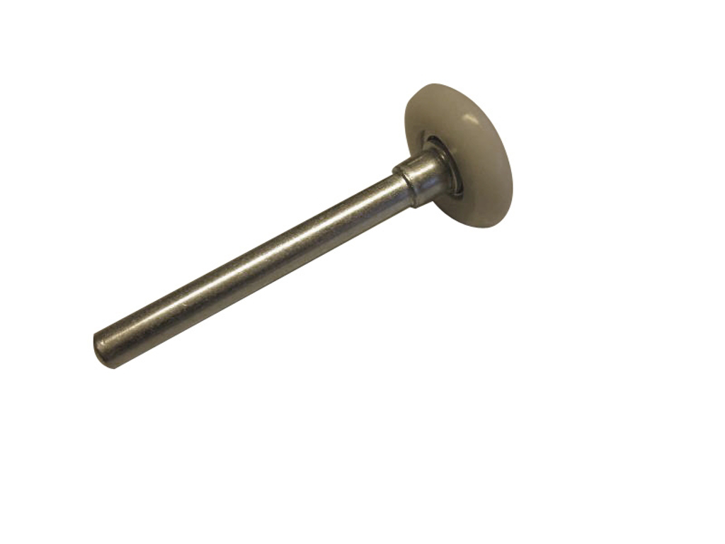 Kørerulle 2" kort standard Rustfri stål