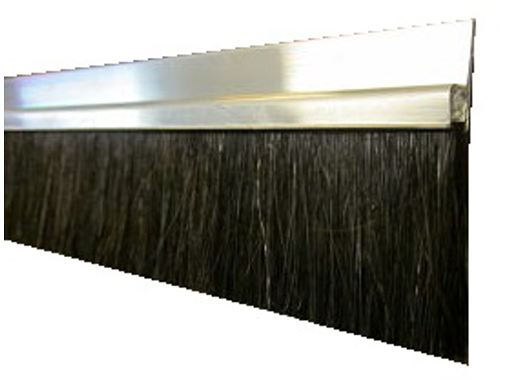 Børstetætning med 40mm børste, L=1000mm