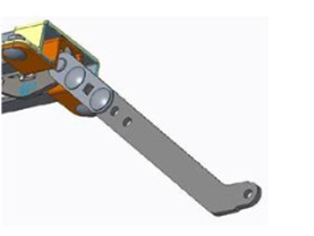 Marantec forbindelsesarm mellem skinne og port