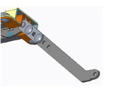 Marantec forbindelsesarm mellem skinne og port