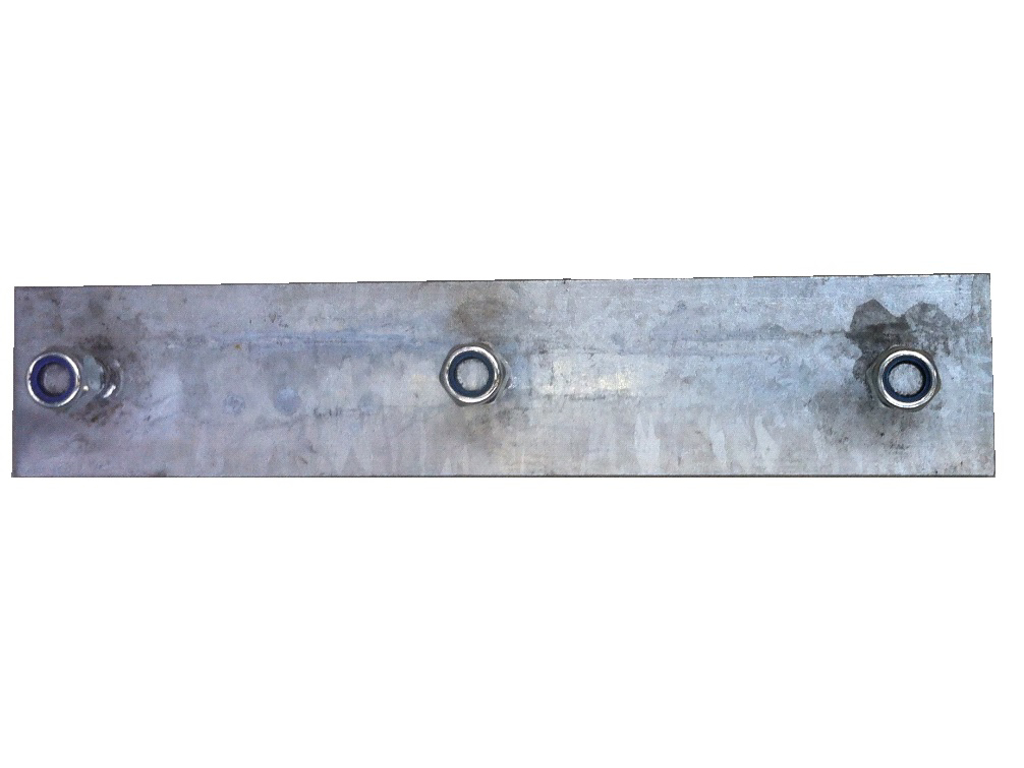 Bagplade 12mm, for 400x80x70