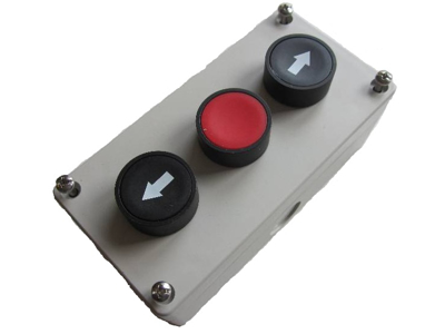 3 Huls Trykknapkasse IP65