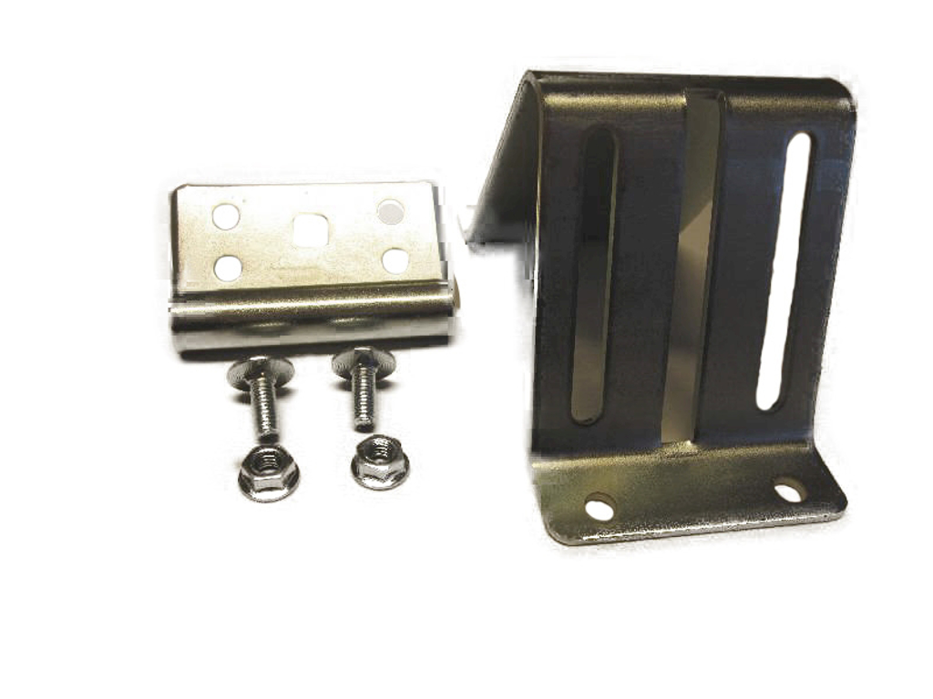 Tophængsel, inkl. rulleholder, bolte og skruer, galvaniseret