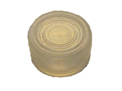 Gummiovertræk for trykknap