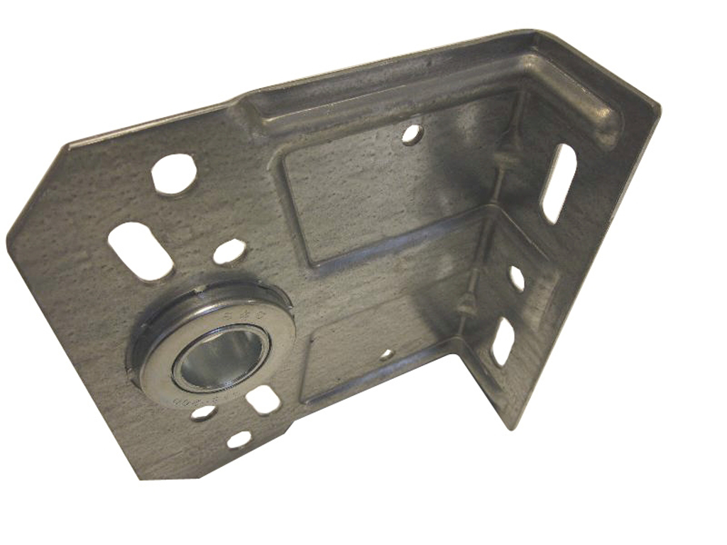 Vinkellejeplade, 2,5mm incl. 1" leje