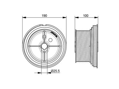 Wiretromle high lift 54, 1" H-max=4800mm