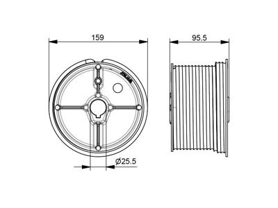Wiretromle sta. Lift type 18, 1"