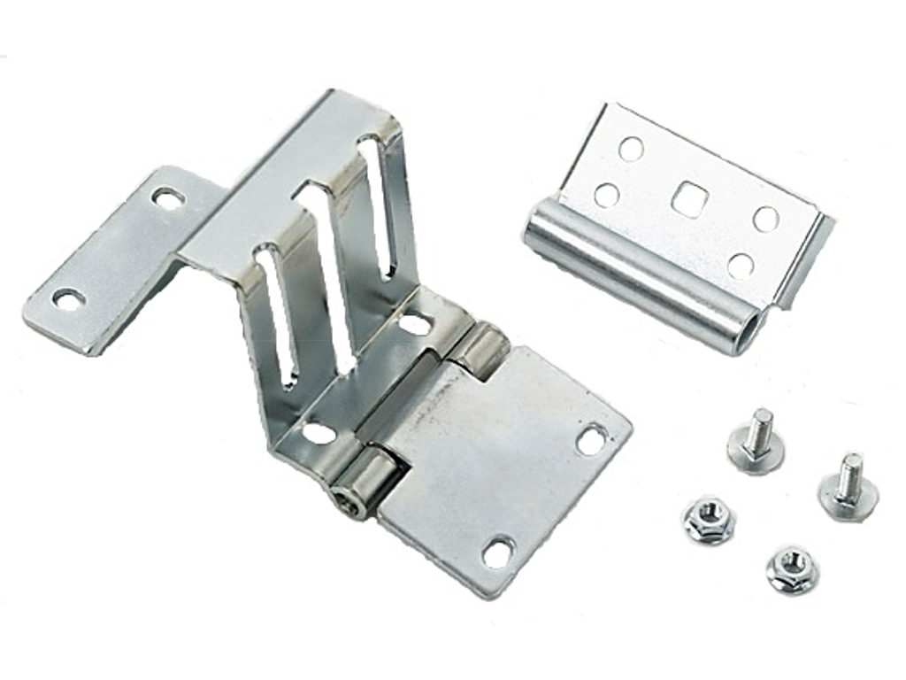 Sidehængsel f. fingerbeskyttelse