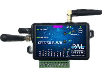 Pal Gate Spider B-WR, 2 x output(NO/NC),2 x input+receiver