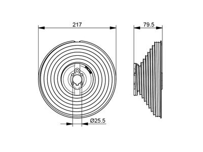 Wiretromle Vert. Lift type 850. 1"