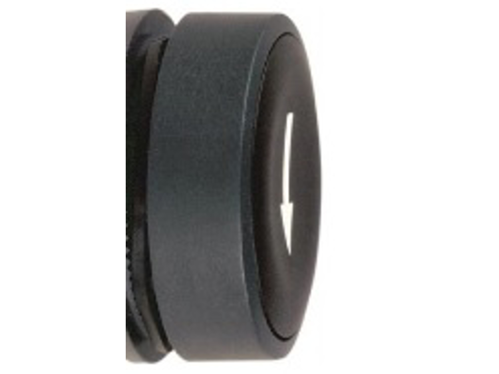 Plast tryk med pil sort