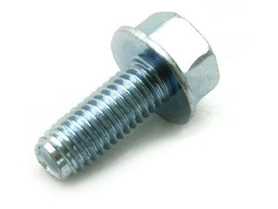 Bolt, M8x20mm galv, m. millimeter gevind