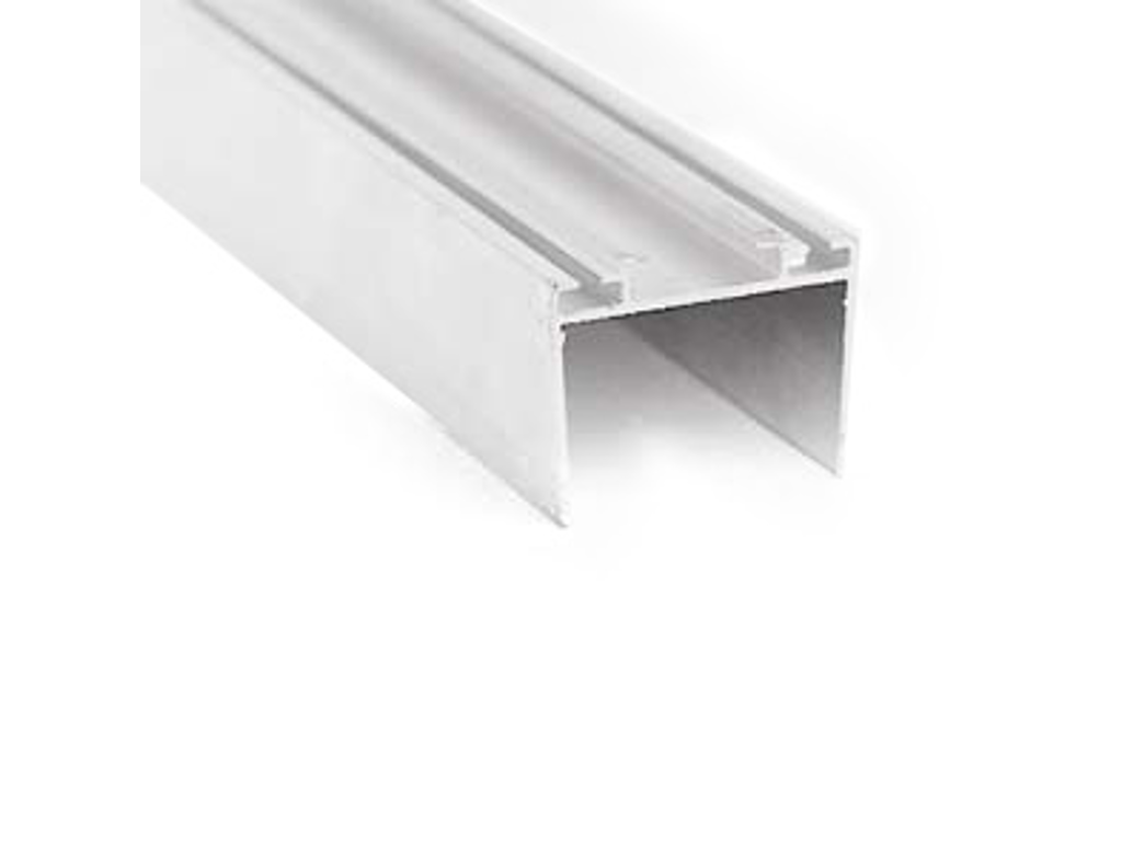 Top/bund profil, alu, for 40mm panel L=6090mm