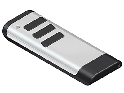 Tormatic Håndsender 3 kanal hvid - Garageporte