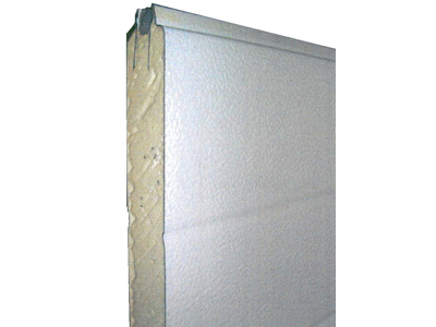 Alpha ISO40 Bundsektion, 610x40mm Stål, Stucco-Planke 9002